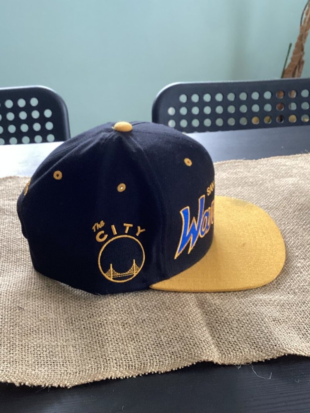 SF Warriors Snapback Mitchell/Ness